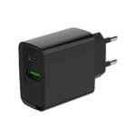 Carregador Gembird TA-UC-PDQC20-01-BK USB-C/USB-A 20W Preto - Image 2