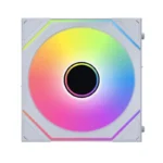 Ventoinha Lian Li UNI FAN SL120 Infinity Wireless RGB Reverse Blade PWM Branco 120mm