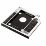 Adaptador Caddy Ewent SATA III SSD/HDD para drive slot CD/DVD/Blu-ray 9.5mm