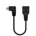 Cabo USB 2.0 OTG - Micro B/M-A/F 15cm (10.01.3600)