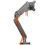Suporte de Monitor Napofix DM2130G Full-Motion Single Monitor 13"-32" Cinzento - Image 3