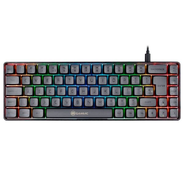 Teclado Mecânico Gamiac TKL69G SF Gaming PT Kailh Red Preto/Cinzento