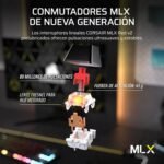 Teclado Mecânico Corsair K70 Core TKL RGB Switches MLX Red PT Preto - Image 5