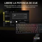 Teclado Mecânico Corsair K70 Core TKL RGB Switches MLX Red PT Preto - Image 2
