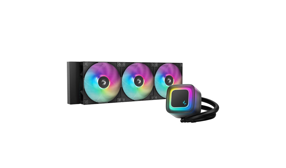Water Cooler DeepCool LE360 V2 ARGB 360mm (3x120mm) Preto - Image 1
