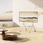 Suporte Móvel de Chão Ewent EW1582 TV Heavy-Duty Stand 37" - 86" Branco - Image 3
