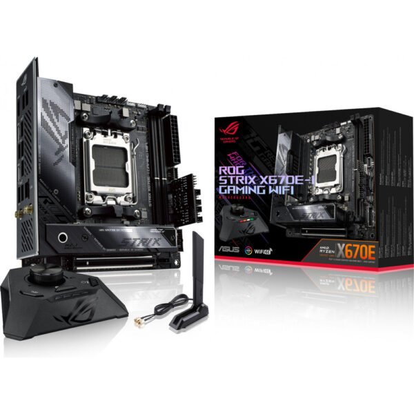 Motherboard ASUS ROG STRIX X670E-I GAMING WIFI AMD X670 AM5 mini ITX