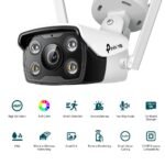 Câmara de Segurança de Rede TP-Link VIGI C340-W 4mm 4MP Full-Color Wi-Fi Outdoor Bullet QHD 1440p IP66 - Image 5