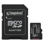 Cartão de Memória microSDXC Kingston Canvas Select Plus Gen3 1TB (150MB/s) UHS-I, U3, V30, A1 + Adaptador SD