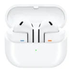 Auriculares Sem Fios Bluetooth com Cancelamento de Ruído Ativo Samsung Galaxy Buds3 Brancos