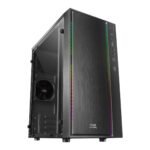 Caixa Micro-ATX Mars Gaming MCM RGB Preta