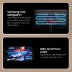 Monitor Samsung Odyssey OLED G8 32" QD-OLED UltraHD 4K 240Hz 0.03ms FreeSync Premium Pro - Image 3