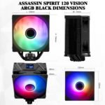 Air Cooler CPU Thermalright Assassin Spirit 120 Vision ARGB Preto - Image 8
