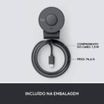 Webcam Logitech Brio 300 Full HD 1080p USB Type-C Grafite - Image 3
