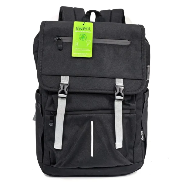 Mochila Ewent Vintage Backpack 16.1" Oxford 900D Preta