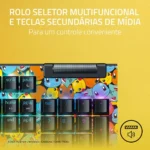 Teclado Mecânico Razer BlackWidow V4 X RGB US Green Switch Pokémon Kanto Starters Edition - Image 6