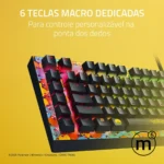 Teclado Mecânico Razer BlackWidow V4 X RGB US Green Switch Pokémon Kanto Starters Edition - Image 5