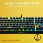Teclado Mecânico Razer BlackWidow V4 X RGB US Green Switch Pokémon Kanto Starters Edition - Image 4