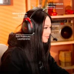 Headset HyperX Cloud III S DTS Wireless/Bluetooth Preto/Vermelho - Image 6