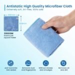 Kit Limpeza de Ecrãs Ewent EW5678 500ml com Pano de Microfibras 30x30cm - Image 6