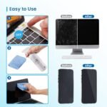 Kit Limpeza de Ecrãs Ewent EW5678 500ml com Pano de Microfibras 30x30cm - Image 5