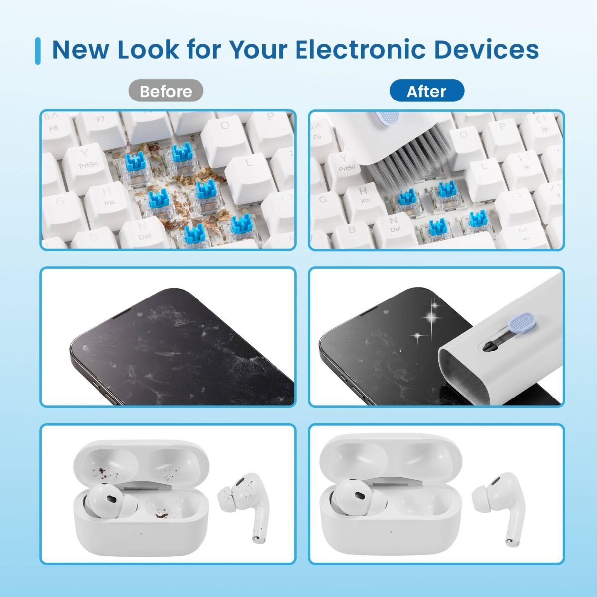 Kit de Limpeza Multifuncional 7 em 1 Ewent EW5630 - Image 3