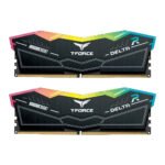 Memória Team Group DELTA RGB Black 32GB (2x16GB) DDR5 6000MHz
