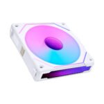 Ventoinha Lian Li UNI FAN SL120 Infinity RGB Reverse Blade PWM Branca 120mm (Pack 3) - Image 3