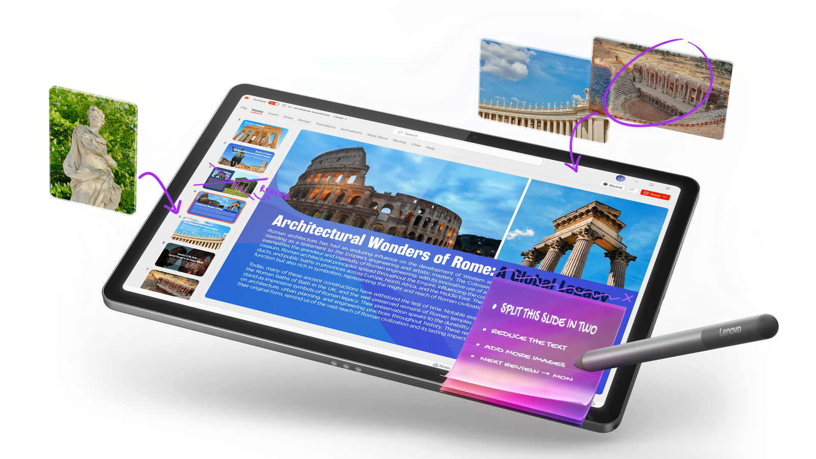 Tablet Lenovo Idea Tab 11" 8GB 128GB Wi-Fi Luna Grey + Lenovo Tab Pen - Image 9