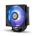 Air Cooler CPU Nox Hummer R-400 ARGB 120mm PWM Baixo Ruido para Socket AM4/AM5/115x/1200/1700/1851