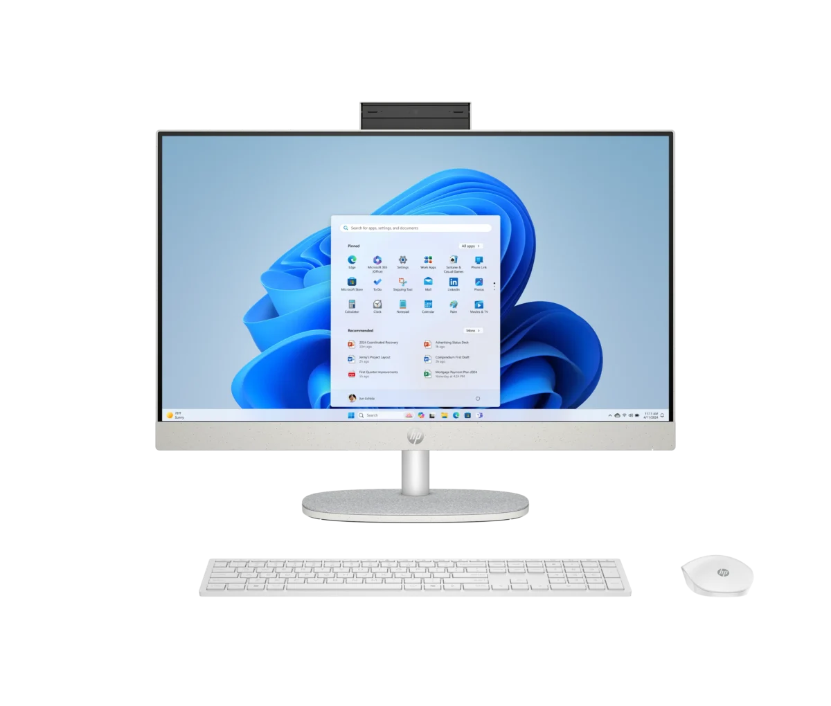 All-In-One HP 24-cr0023np i7-1355U 23.8" FHD 16Gb 512Gb S/SO - Image 1