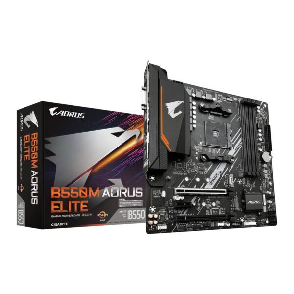 Motherboard Micro-ATX Gigabyte B550M Aorus Elite SktAM4