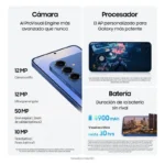Smartphone Samsung Galaxy S25 Plus 12GB 512GB 6.7'' com IA Azul - Image 3