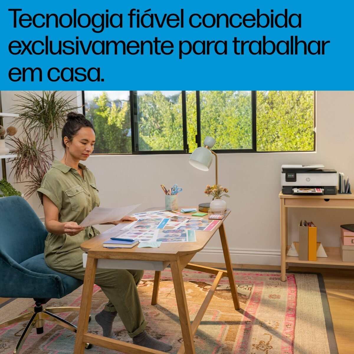 Impressora Jato Tinta HP OfficeJet Pro 8134e Multifunções (Impressão, Cópia, Digitalização, Fax), Duplex Auto, Wireless Instant Ink - Image 4