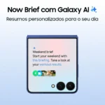 Smartphone Samsung Galaxy Z Flip7 6.9" 12GB 256GB Dual SIM Azul Escuro - Image 3