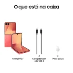 Smartphone Samsung Galaxy Z Flip7 6.9" 12GB 512GB Dual SIM Vermelho Coral - Image 4