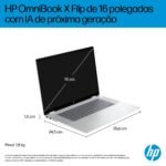 Portátil HP OmniBook X Flip 16-as0008np Copilot AI 16" Touch 2K Ultra 7 258V 32GB 512GB W11H - Image 8