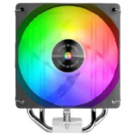 Air Cooler CPU Mars Gaming MCPU-X4ARGB TDP 220W com 4x Heatpipes HCT e Ventoinha PWM ARGB 120mm Preto - Image 3