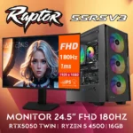 PC Gaming RAPTOR-55R5V3 - R5 4500 | RTX5050 8GB | 16GB | SSD 512