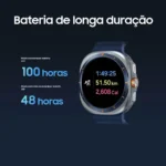 Smartwatch Samsung Galaxy Watch Ultra 2025 47mm GPS + LTE Prateado - Image 3