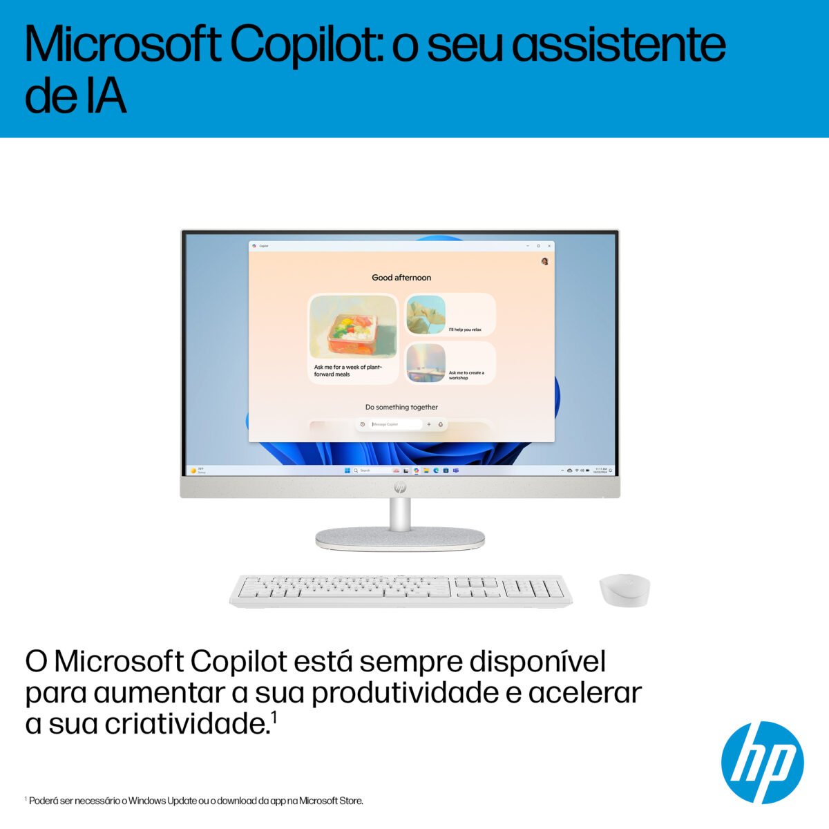 All-In-One HP 24-cr0024np i5-1334U 16Gb 512Gb 23.8" FHD 16Gb 512Gb S/SO - Image 4