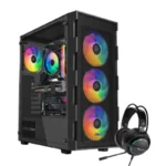 Caixa ATX SLAYER RX23 FALCON2 3XFAN ARGB Vidro Mesh Frontal