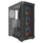 CaixA ATX Slayer RX23 AIRFLOW 3X FAN ARGB Vidro Temperado