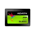 Disco SSD 2,5P ADATA SU650 de 240GB, com interface SATA3 e velocidades de transferência de 560/450MB/s.
