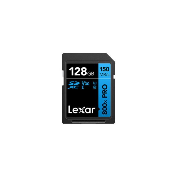 Cartão de memória Lexar High-Performance 800xPRO 128 GB SDXC UHS-I Classe 10