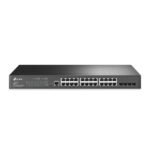 Switch de Rede TP-Link TL-SG3428 JetStream 24 Portas Gigabit Managed + 4 Portas SFP Rack Mountable