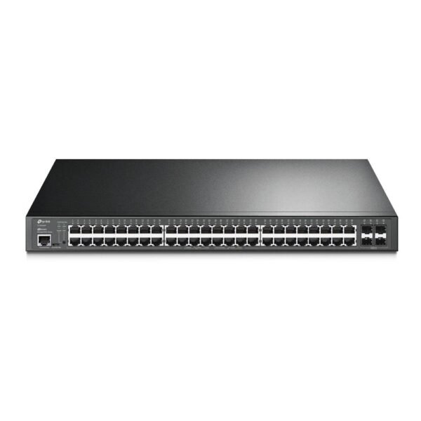 Switch de Rede TP-Link TL-SG3452P JetStream 48 Portas 10/100Mbps PoE+ + 4 Portas SFP Rack Mountable