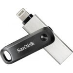PenDrive Sandisk SDIX60N-128G-GN6NE USB 128 GB 3.2 Gen 1 (3.1 Gen 1) Cinzento, Prateado