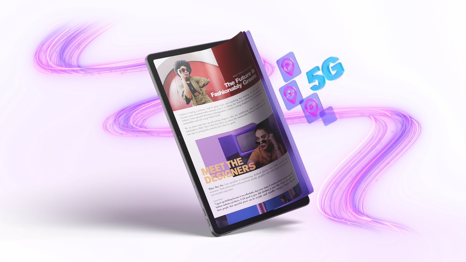 Tablet Lenovo Idea Tab 11" 8GB 256GB Wi-Fi+5G Luna Grey + Lenovo Tab Pen - Image 7