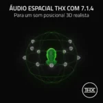 Headset Razer BlackShark V3 Pro Wireless/Bluetooth Preto - Image 4